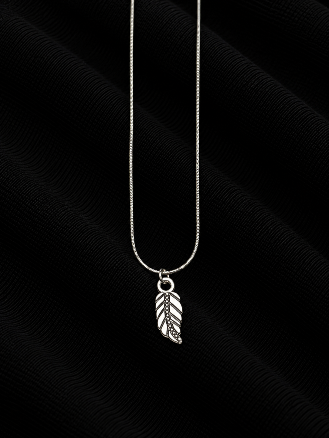 Feather Pendant Chain