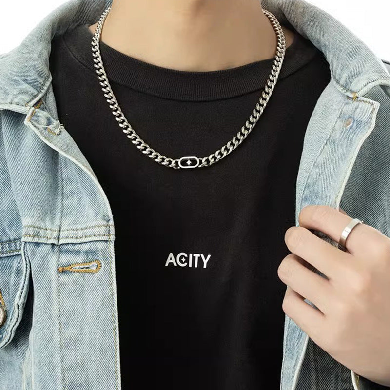 Badass Silver Thick Chain