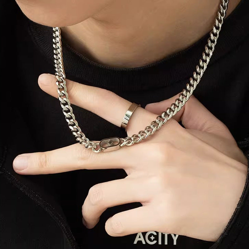 Badass Silver Thick Chain