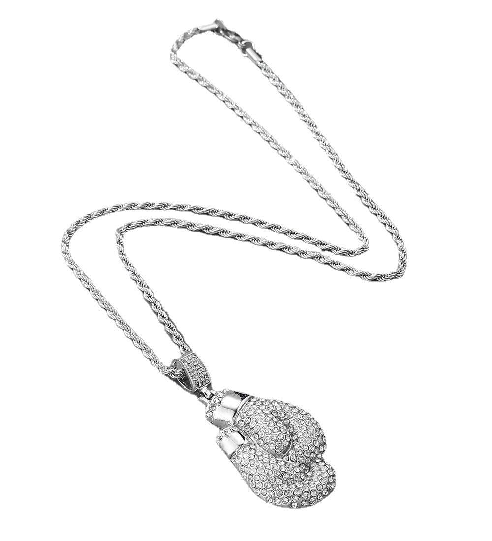 Bag Mitts Silver Chain