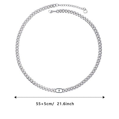 Badass Silver Thick Chain