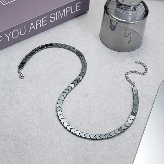 Chevron Silver Chain