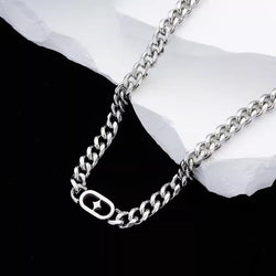 Badass Silver Thick Chain