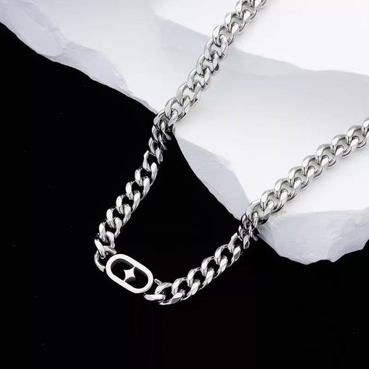 Badass Silver Thick Chain