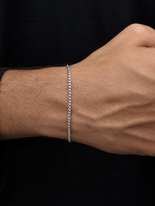 Sterling Curb Bracelet