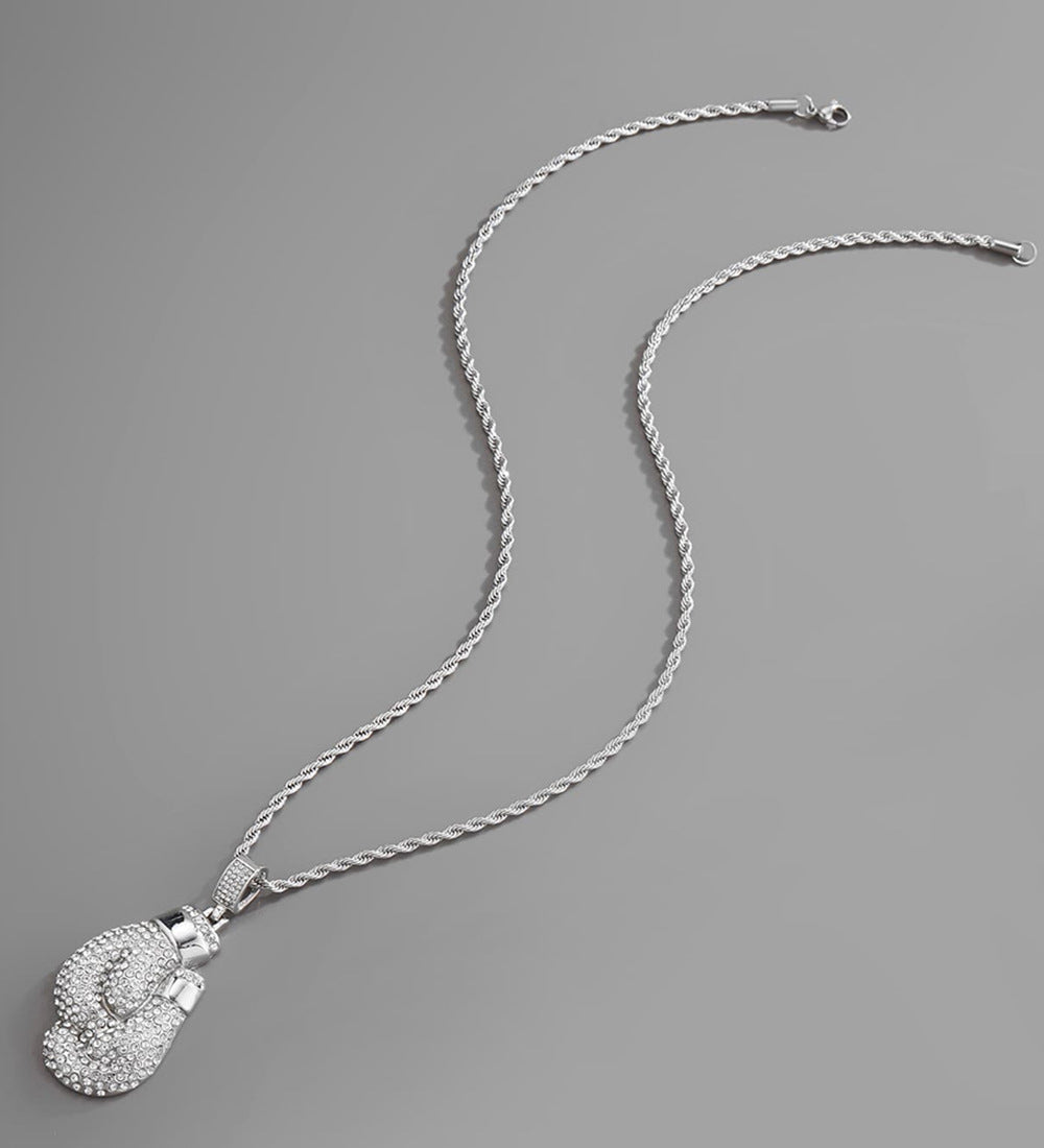 Bag Mitts Silver Chain