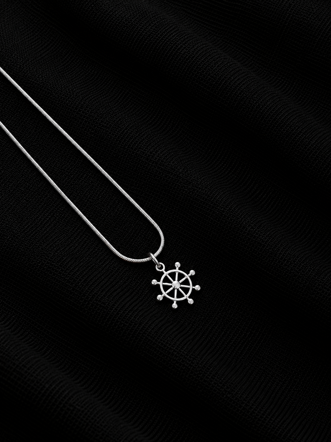 Ship Wheel Pendant chain