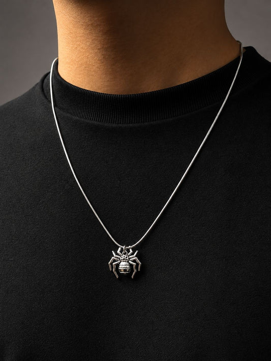 Gothic Spider Pendant Chain