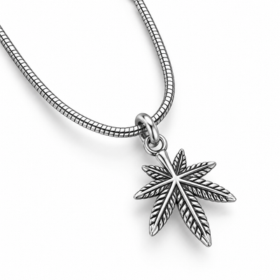 Palm Leaf Pendant chain