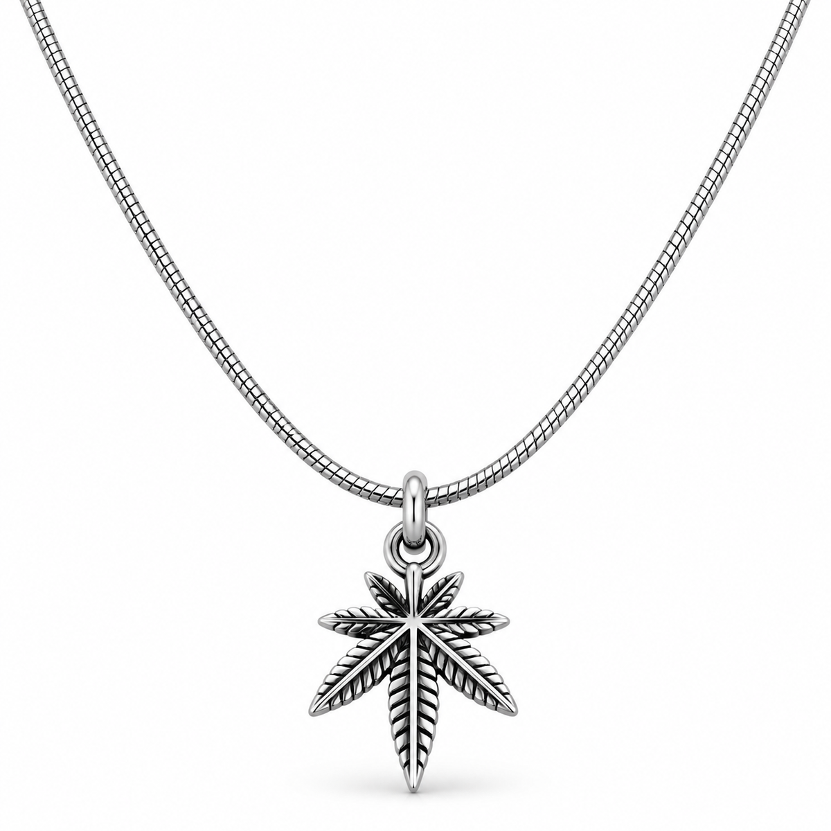 Palm Leaf Pendant chain