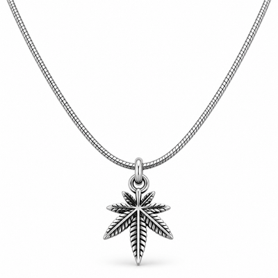 Palm Leaf Pendant chain