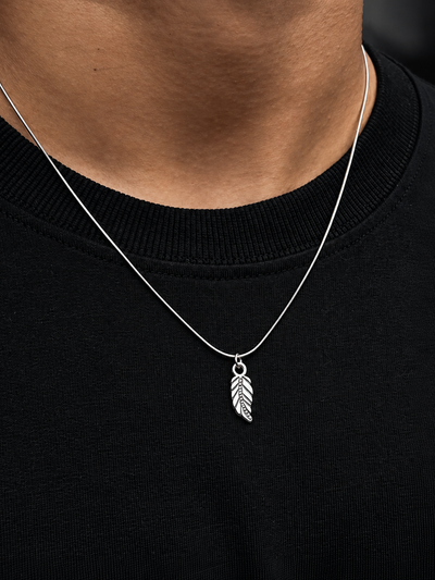 Feather Pendant Chain