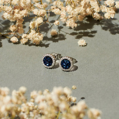 Celeste Solitaire Studs