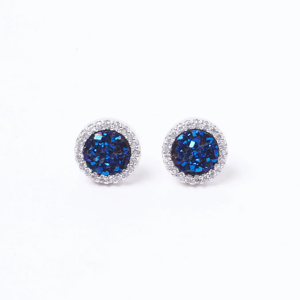 Celeste Solitaire Studs
