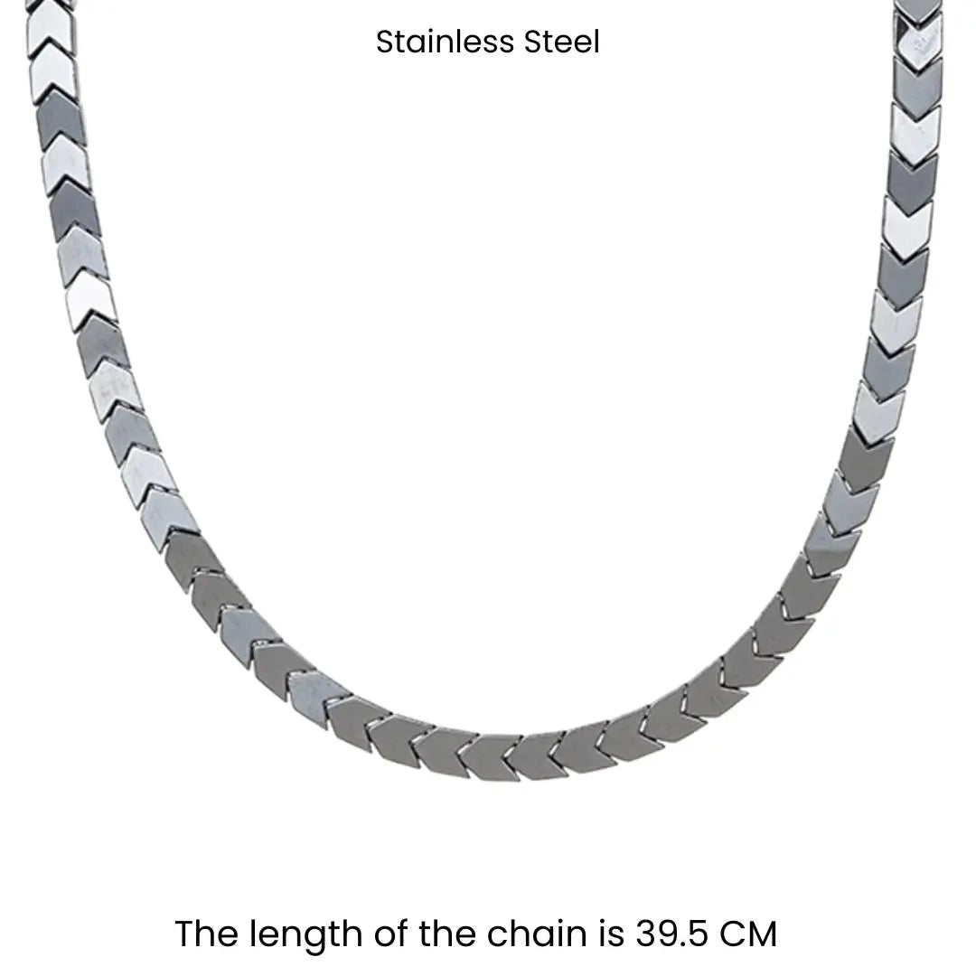 Chevron Silver Chain