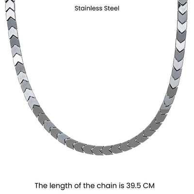Chevron Silver Chain