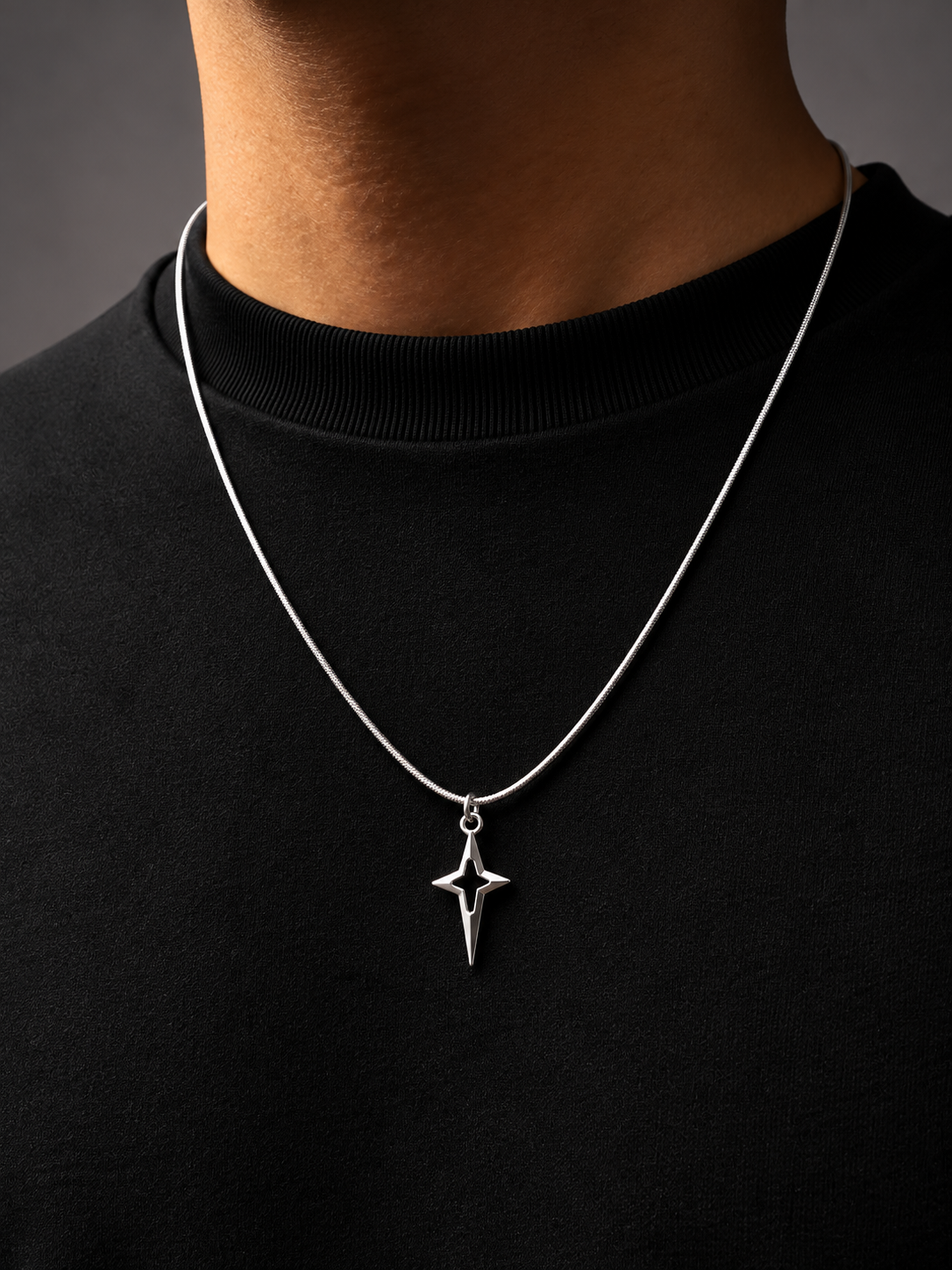 Minimalist Star Pendant chain