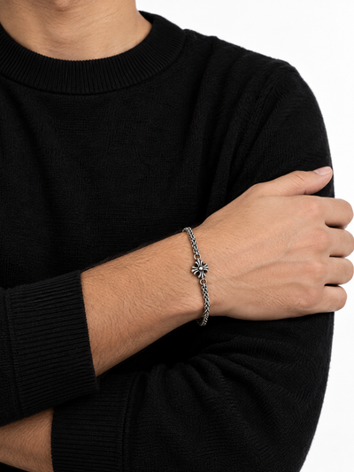 Vintage Iron Bloom Bracelet