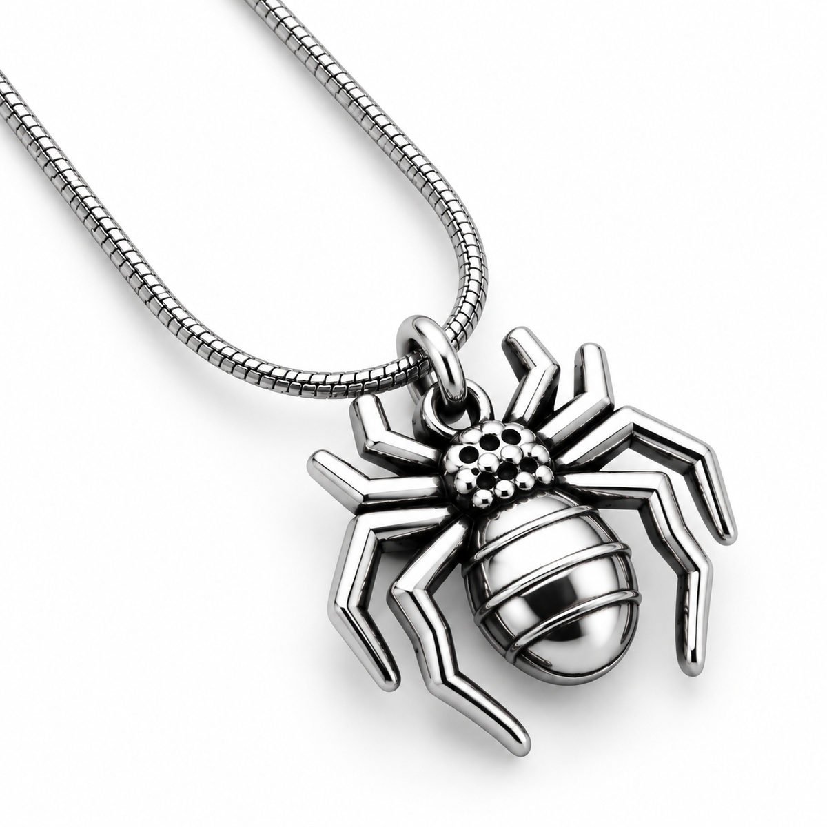 Gothic Spider Pendant Chain