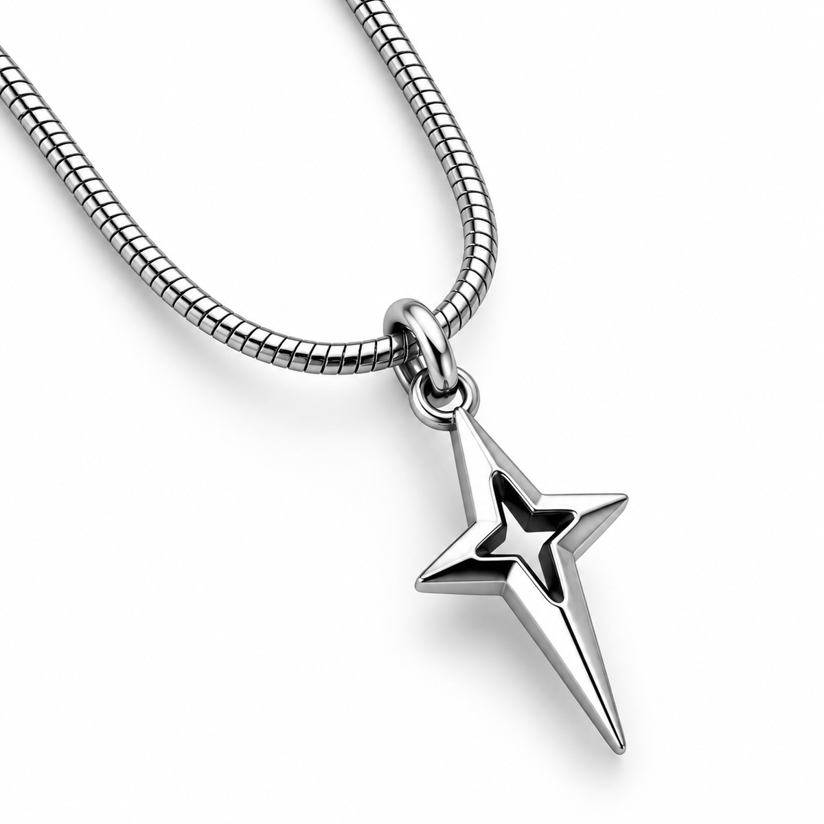 Minimalist Star Pendant chain