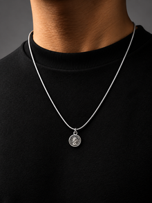 Vintage Coin Pendant chain