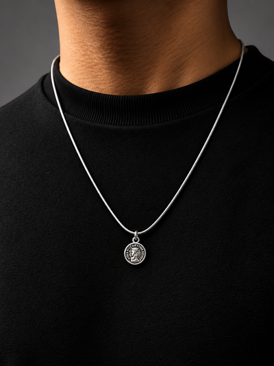 Vintage Coin Pendant chain