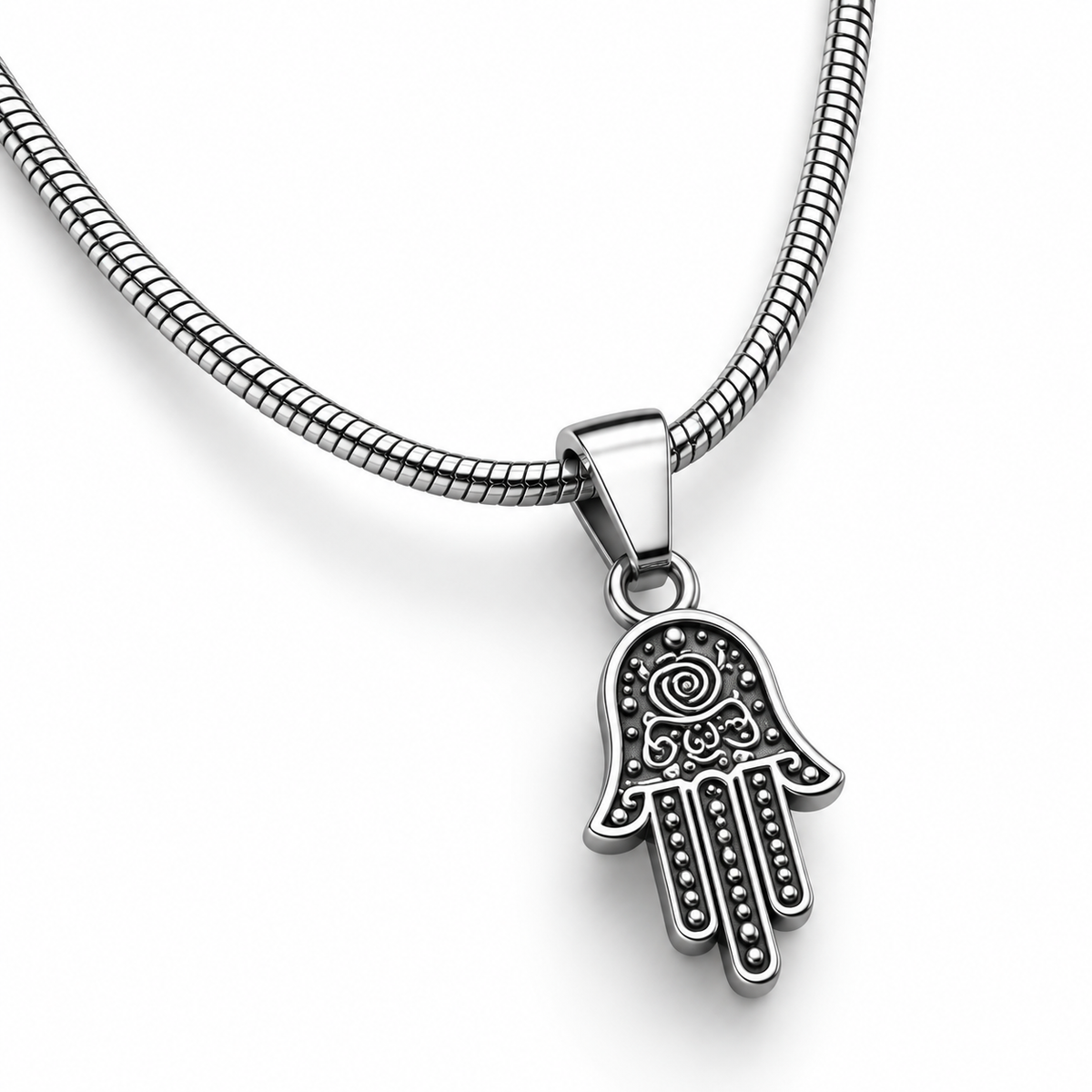 Mystic Hand Pendant Chain