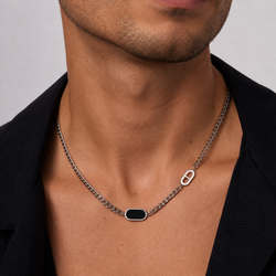 Bold Rebellion Silver Chain