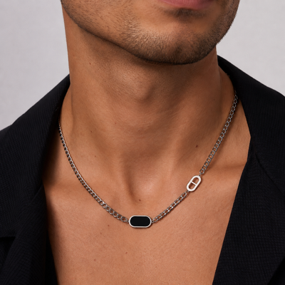 Bold Rebellion Silver Chain